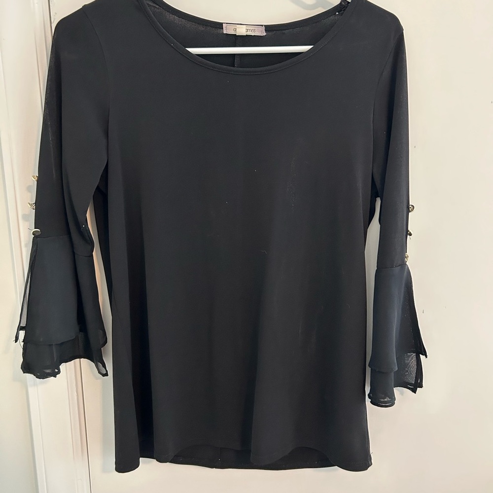 Black dressy top